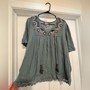 Knox rose boho top